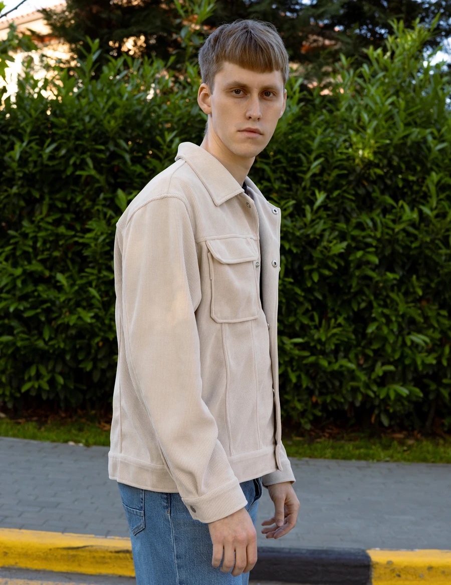 Вельветовая куртка-рубашка - изображение 1