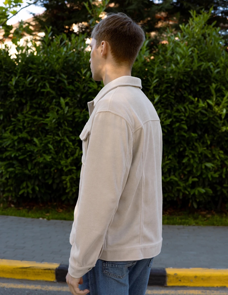 Вельветовая куртка-рубашка - изображение 5