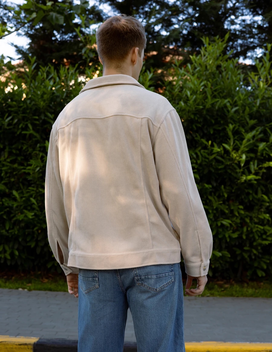 Вельветовая куртка-рубашка - изображение 6