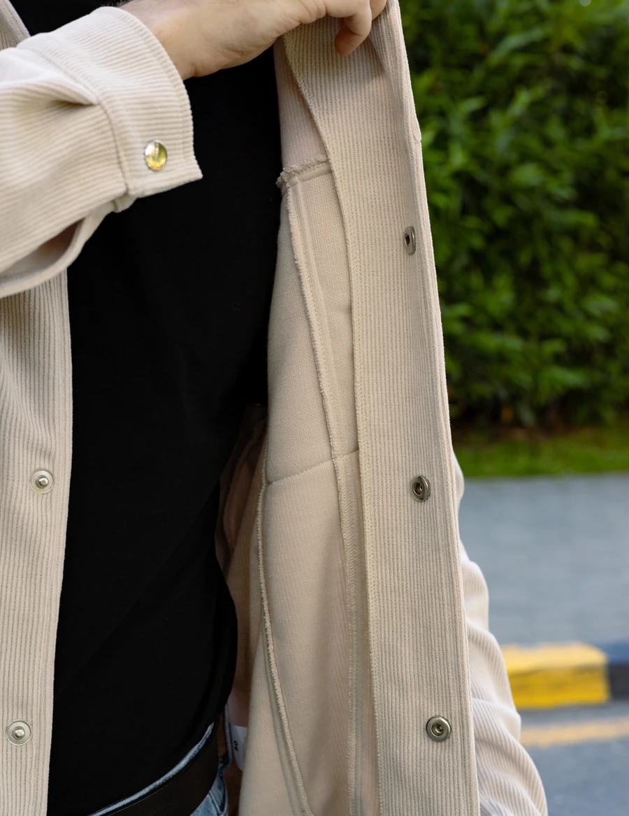 Вельветовая куртка-рубашка - изображение 7