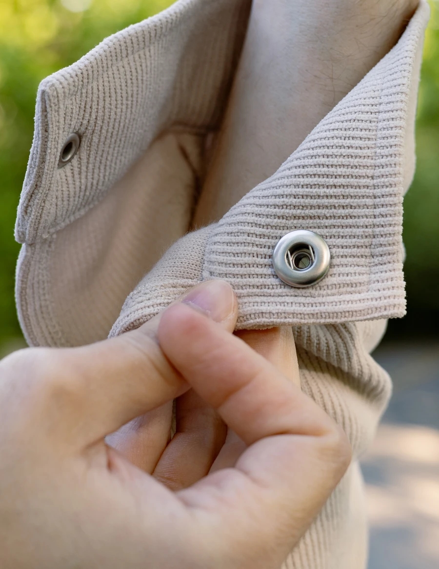 Вельветовая куртка-рубашка - изображение 8